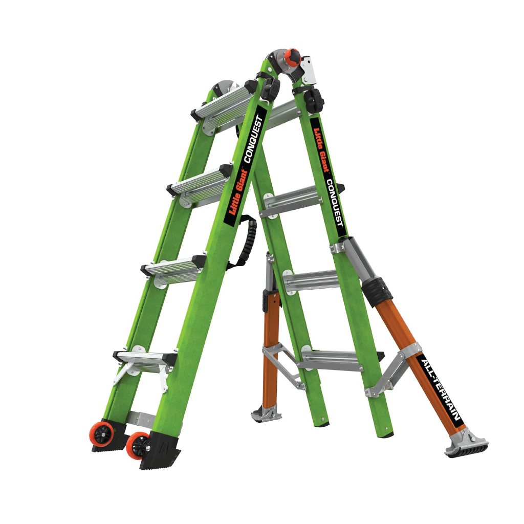 Little Giant Conquest All-Terrain GRP Fibreglass Multi-purpose Ladder